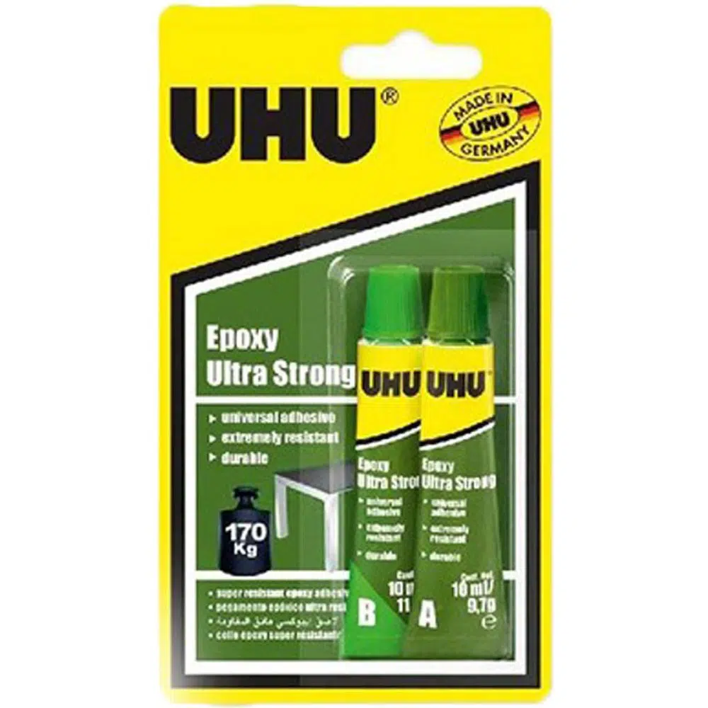 تصویر-چسب-دوقلوی-اپوکسی-فوق-قدرتمند-اوهو-UHU-epoxi-ultra-strong