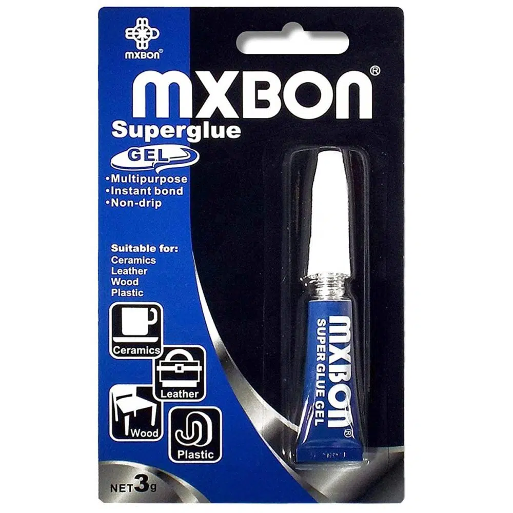 تصویر چسب قطره ای شیشه ای MXBON