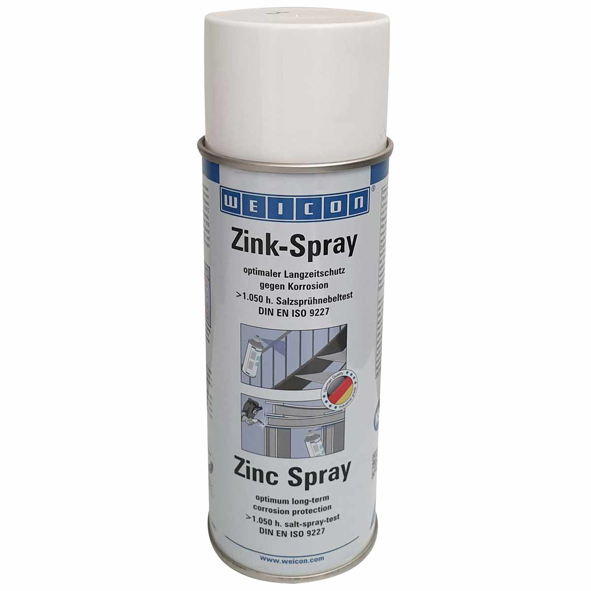 اسپری آبکاری سرد زینک (روی) مات ویکن WEICON Zinc Spray