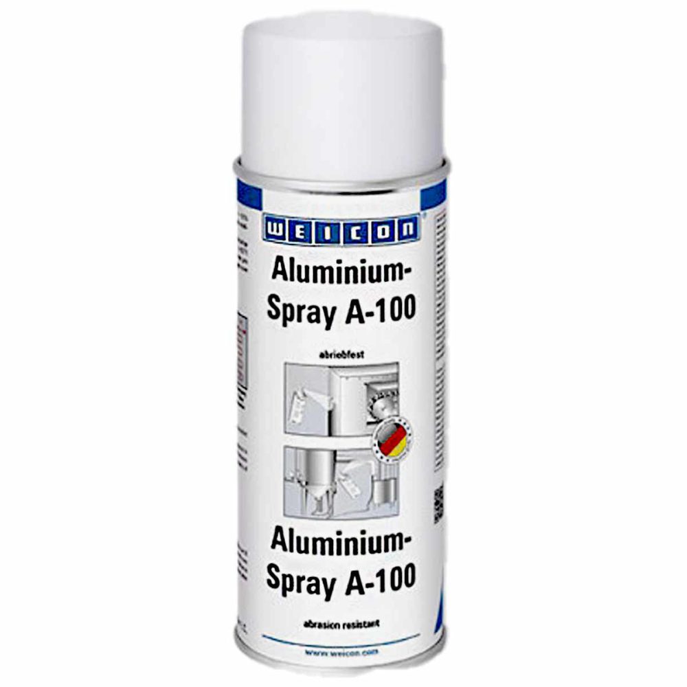 تصویر اسپری آلومینیوم ویکن WEICON Aluminium Spray A-100