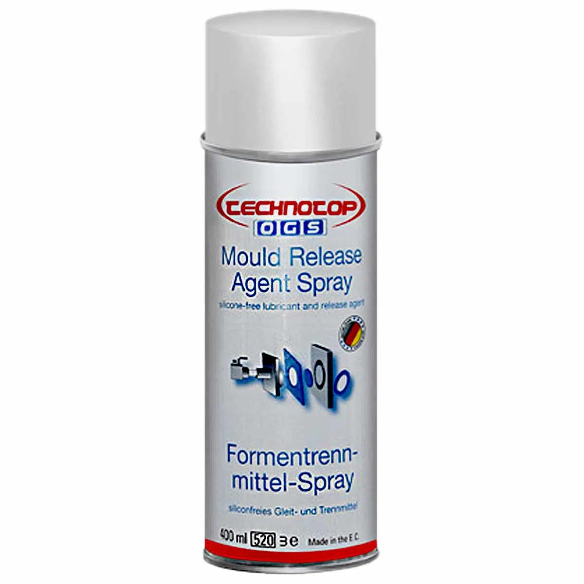 تصویر اسپری جدا کننده قالب بدون سیلیکون او جی اس OGS Mould Release Agent
