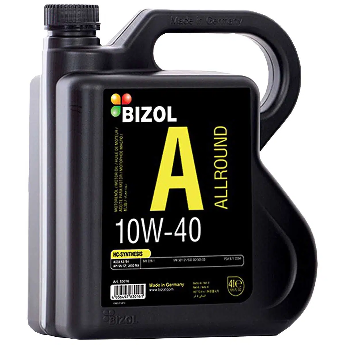 تصویر روغن موتور بیزول BIZOL 10W-40
