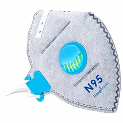 6460ماسک فیلتردار و سوپاپ‌دار N95