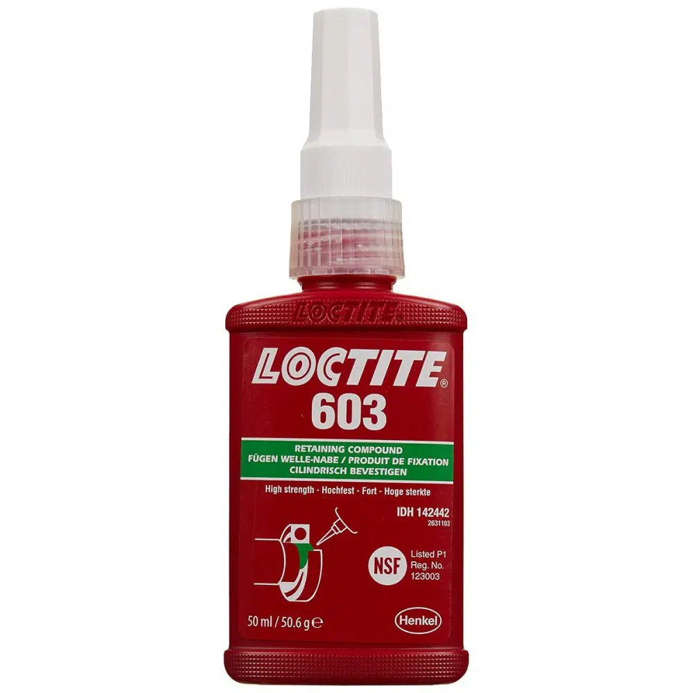 تصویر چسب نگهدارنده ی لاکتایت LOCTITE 603
