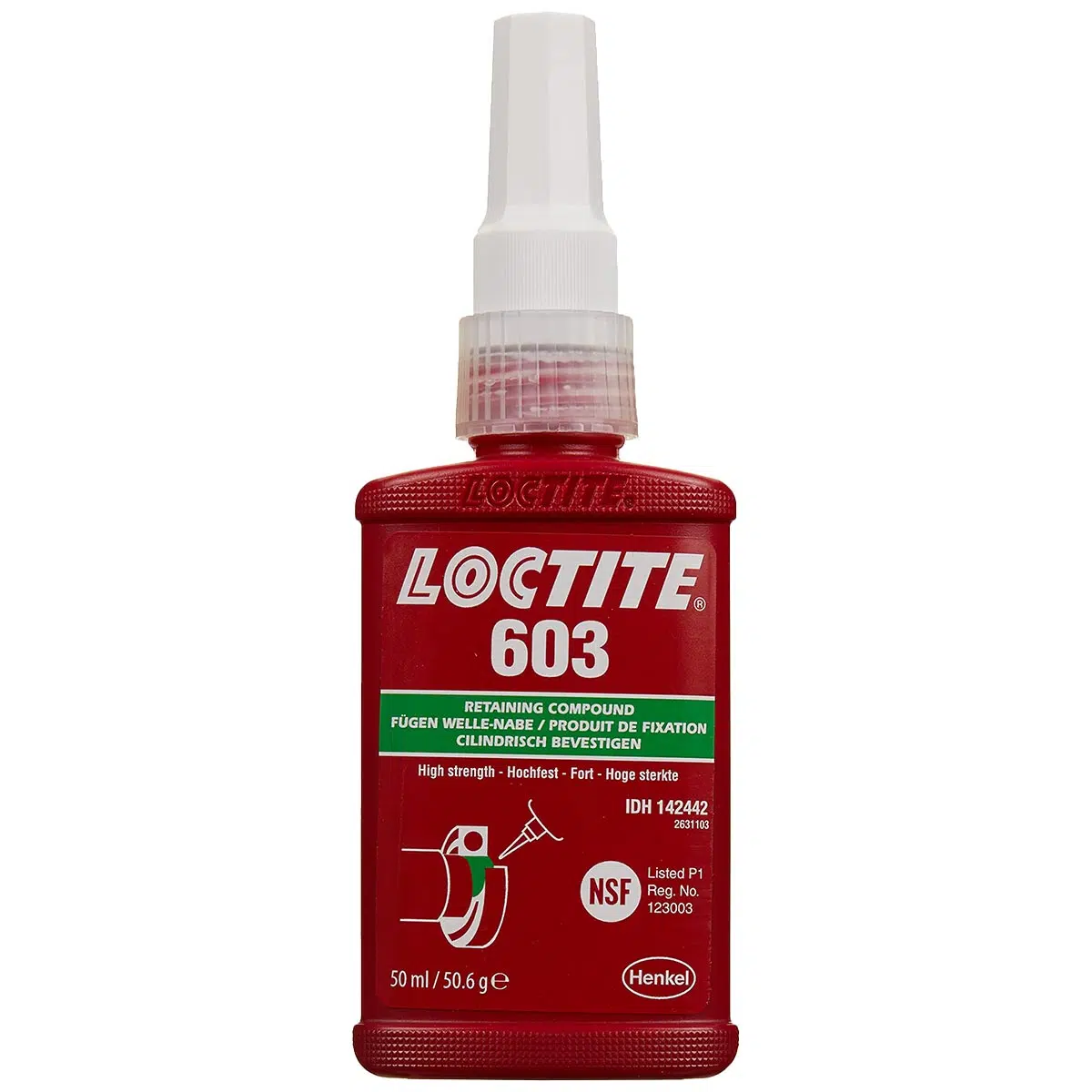 تصویر چسب نگهدارنده ی لاکتایت LOCTITE 603 تصویر چسب نگهدارنده ی لاکتایت LOCTITE 603