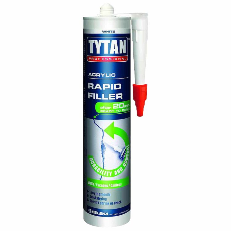 درزگیر اکریلیک پرکننده ی فوری تایتان TYTAN RAPID FILLER
