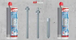 کاربرد و استفاده چسب فیشر FISCHER EM PLUS
