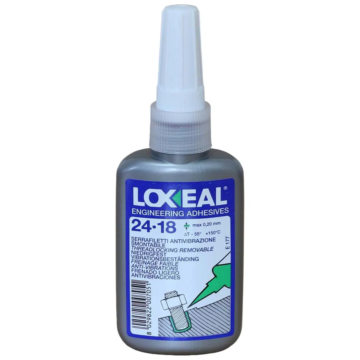 تصویر چسب قفل و رزوه لاکسیل LOXEAL 2418