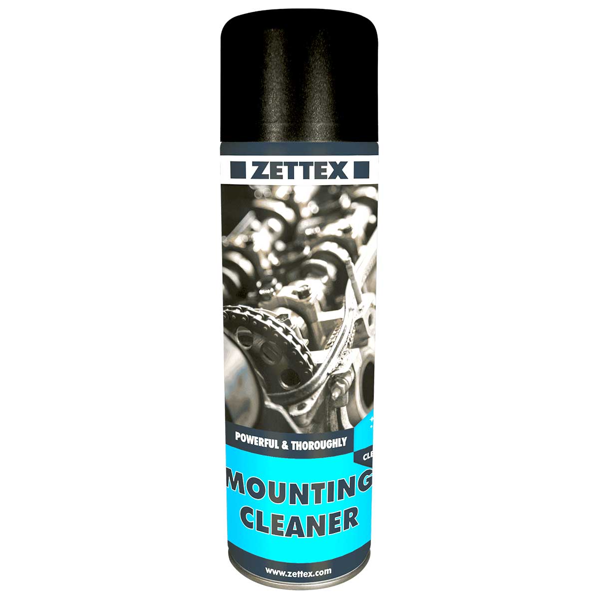 اسپری پاک‌کننده زتکس Zettex Mounting Cleaner Spray