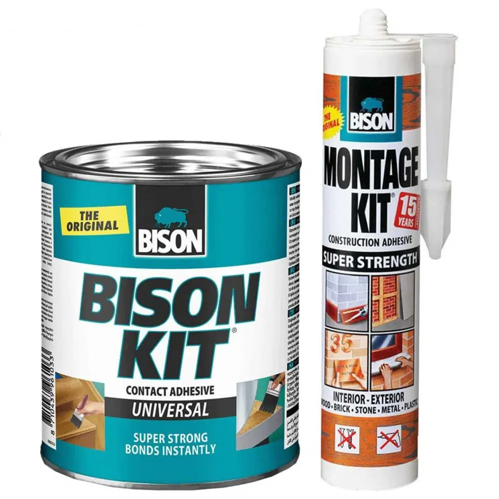 تصویر چسب همه‌کاره مونتاژ کیت بایسون BISON KIT
