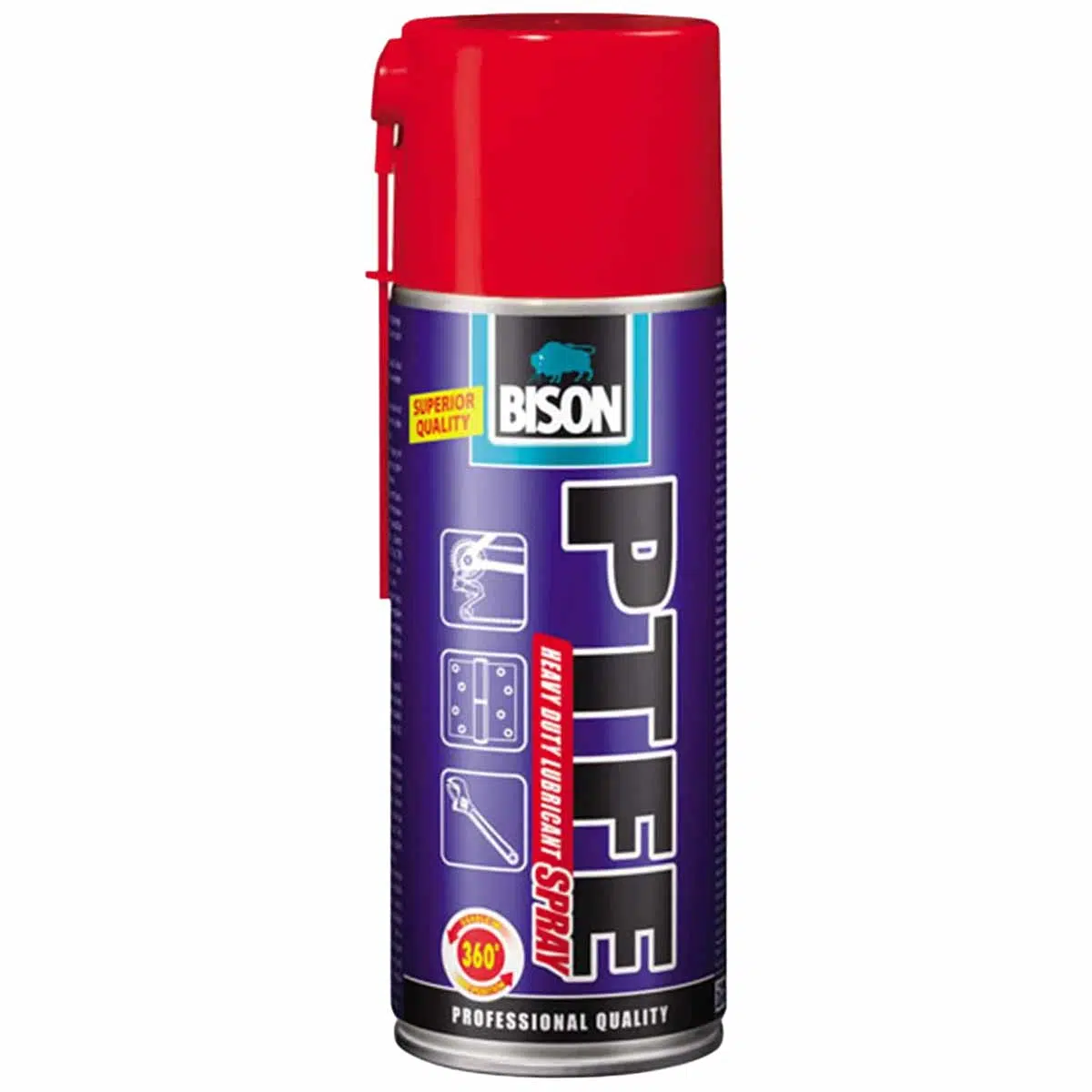 تصویر اسپری پایه تفلون روان‌کننده بایسون BISON PITE SPRAY