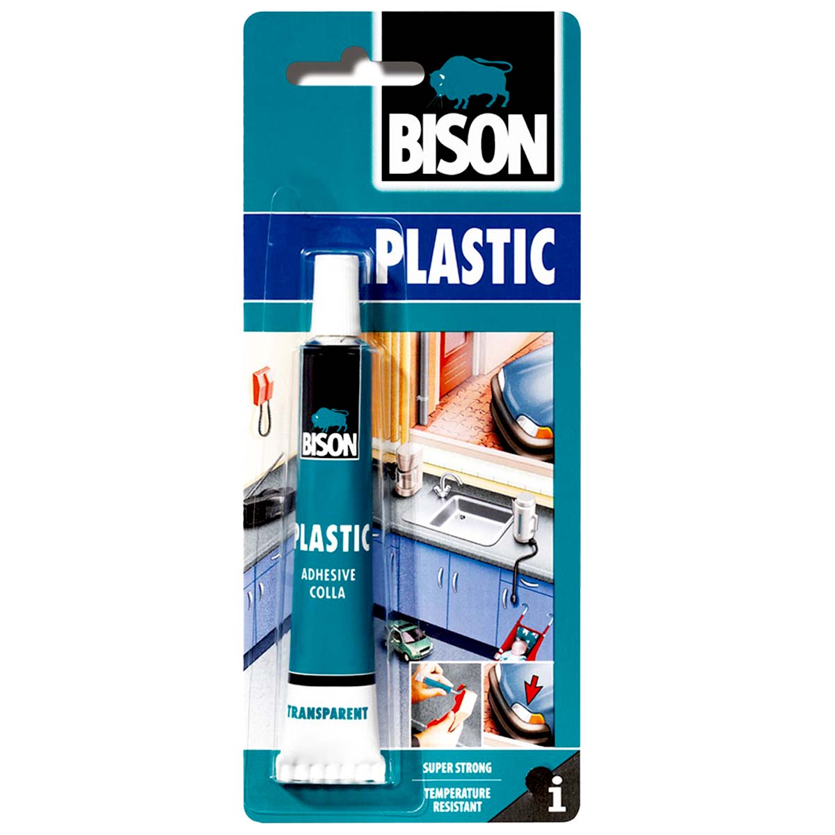 چسب پلاستیک بایسون BISON