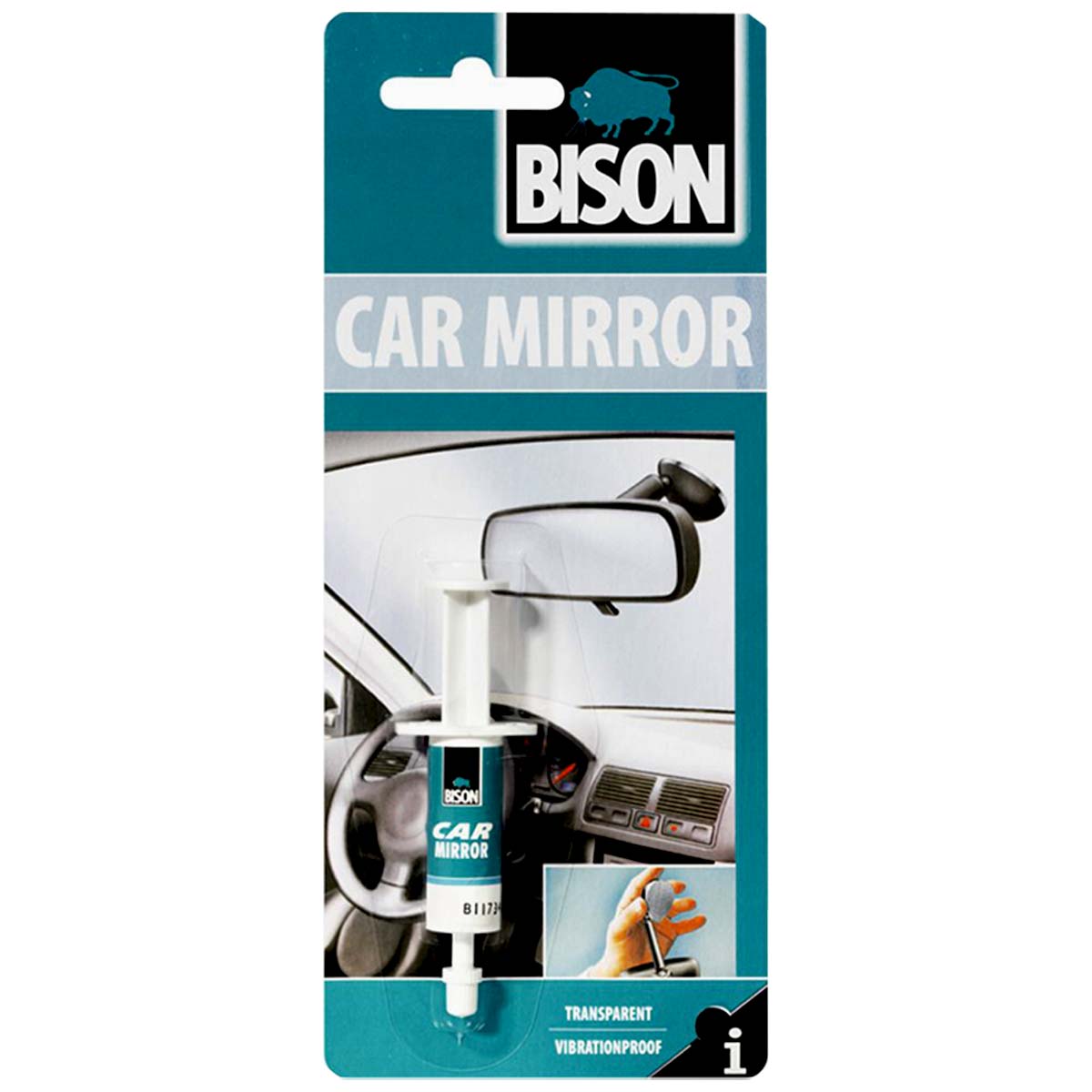 چسب آینه خودرو بایسون BISON