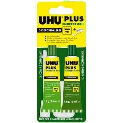چسب دو قلوی صنعتی اوهو پلاس UHU PLUS