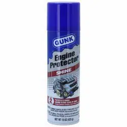 تصویر محافظ و درخشان کننده روی موتور گانک GUNK