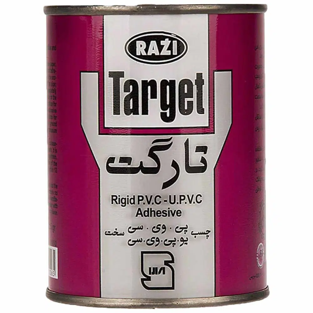 تصویر چسب پی وی سی تارگت ربعی Razi