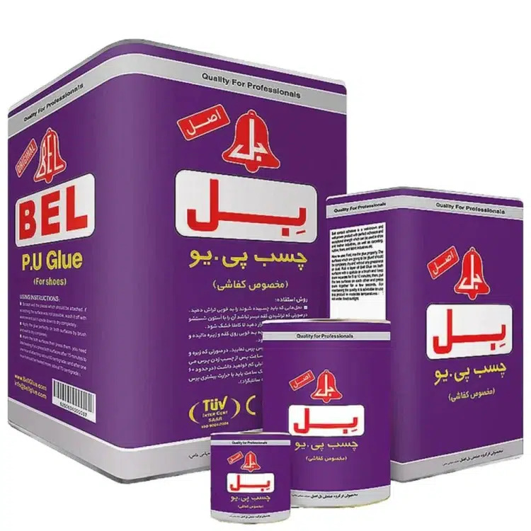 چسب پی یو بل مخصوص کفاشی BEL PU