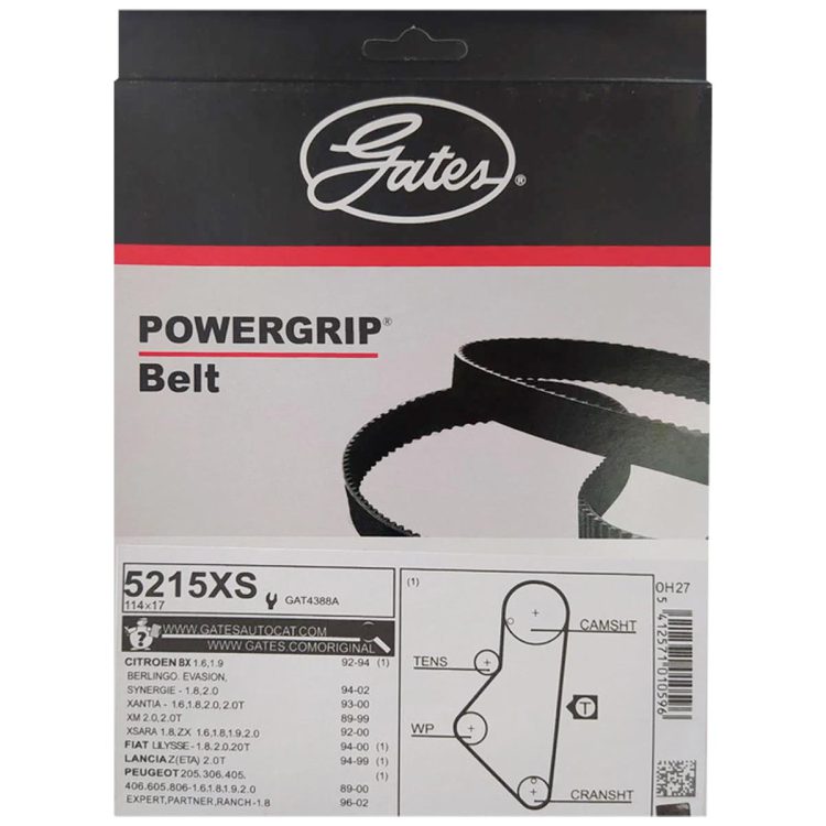 تسمه تایم پژو 405 پاورگریپ POWEGRIP 5215XS