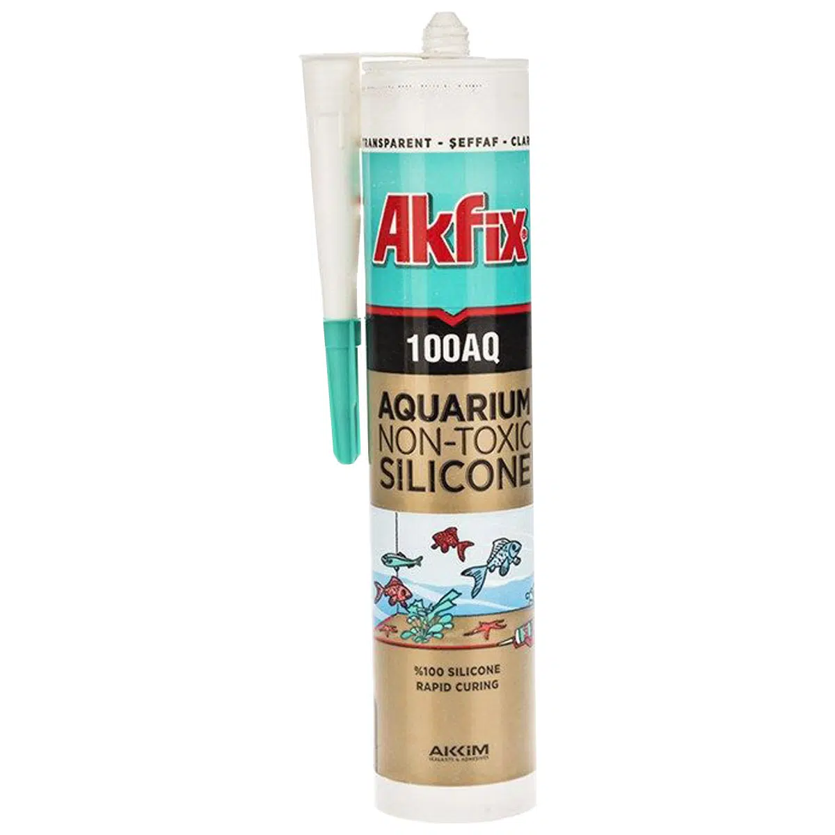 تصویر چسب آکواریوم آکفیکس AKFIX 100 AQ