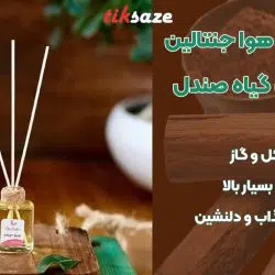 تصویر خرید خوشبو کننده هوا جنتالین رایحه شیرین گیاه صندل GENTALLIN