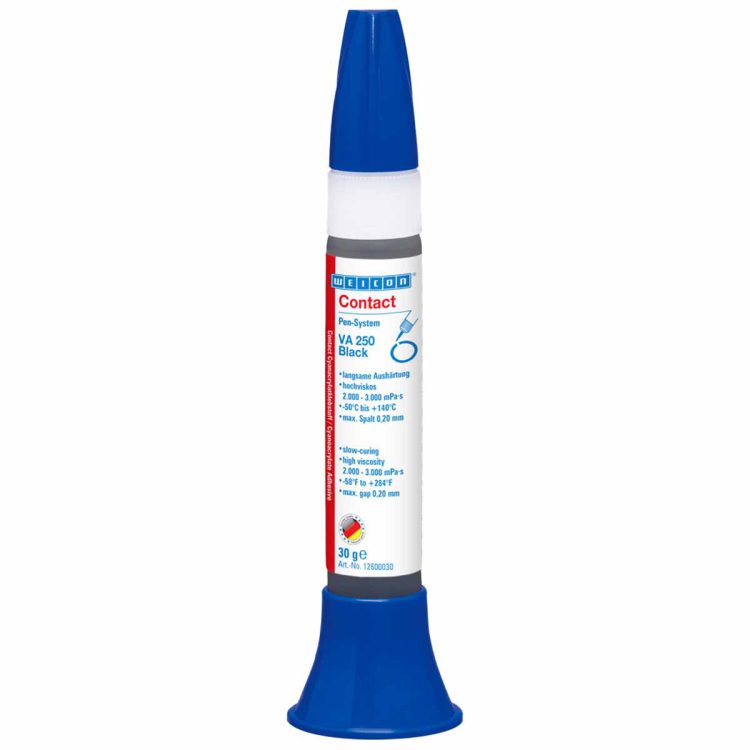 چسب قطره ای صنعتی (ارتجاعی) ویکن WEICON VA250 black