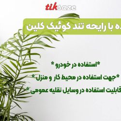 تصویر خریدخوشبوکننده با رایحه تند کوئیک کلین QUICK CLEAN