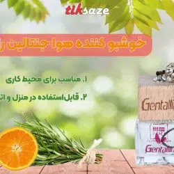 تصویر خریدخوشبو کننده هوا جنتالین رایحه عطر GENTALLIN 1 MILLION12