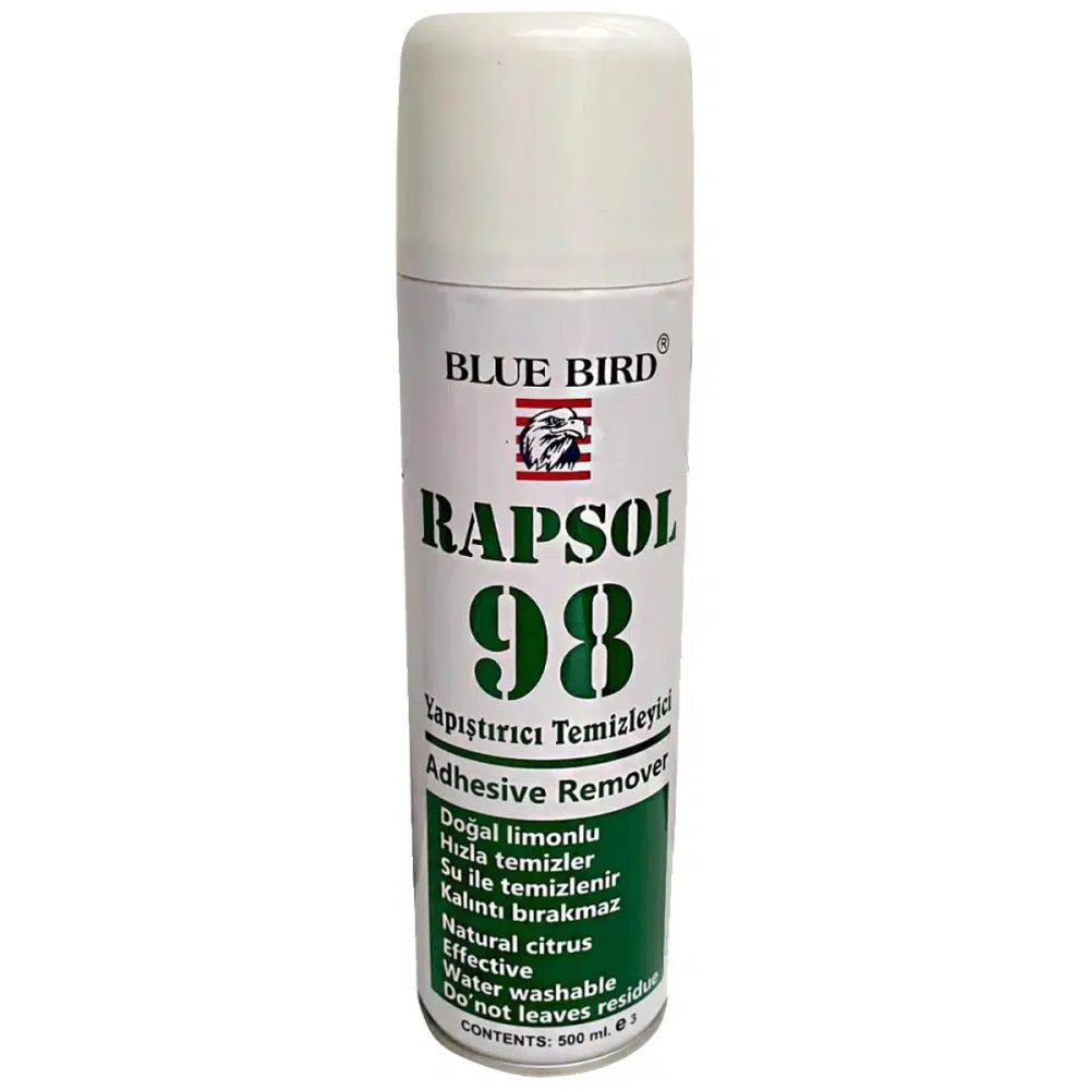 تصویر اسپری حلال چسب بلو برد BLUE BIRD RAPSOL 98
