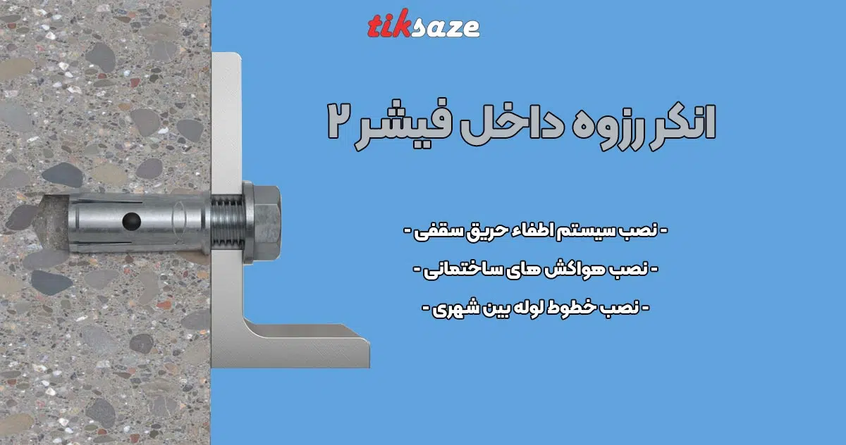 تصویر نمایندگی انکر رزوه داخل فیشر ۲ FISCHER EA