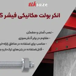 تصویر ویژگی انکر بولت مکانیکی فیشر FISCHER FAZ 2 GS