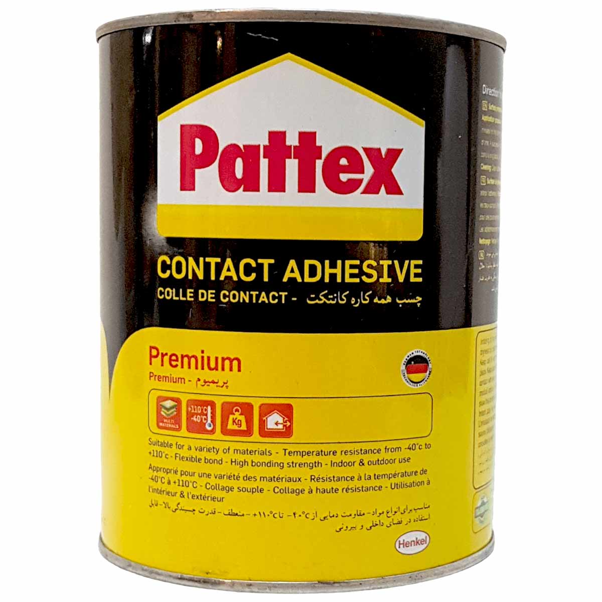 تصویر چسب صنعتی پاتکس PATTEX 700 گرمی