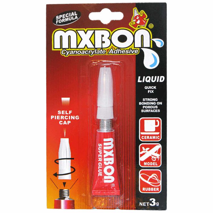 چسب قطره‌ای سیانواکریلات مکس بون MXBON