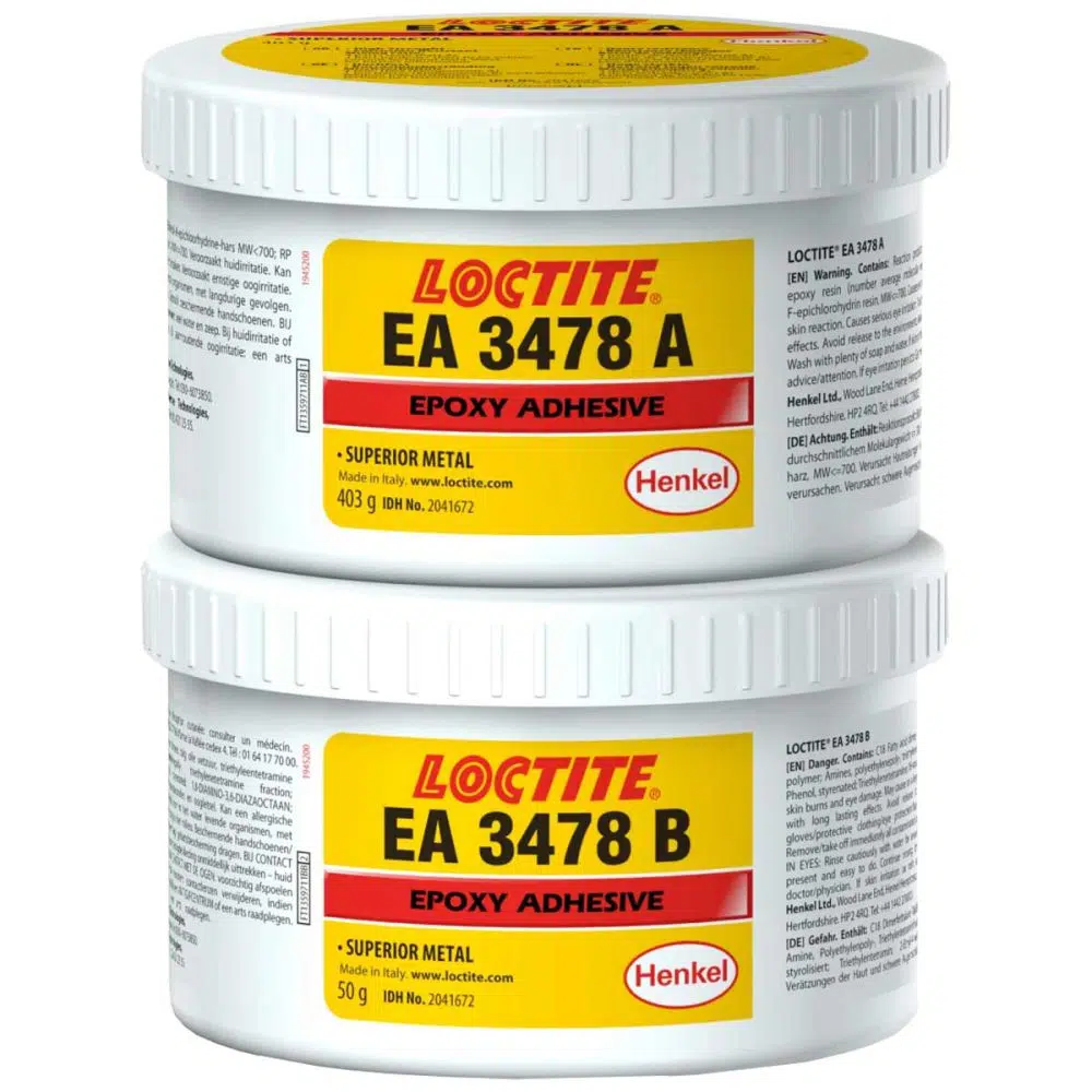تصویر اپوکسی پایه فلز صنعتی لاکتایت LOCTITE EA 3478