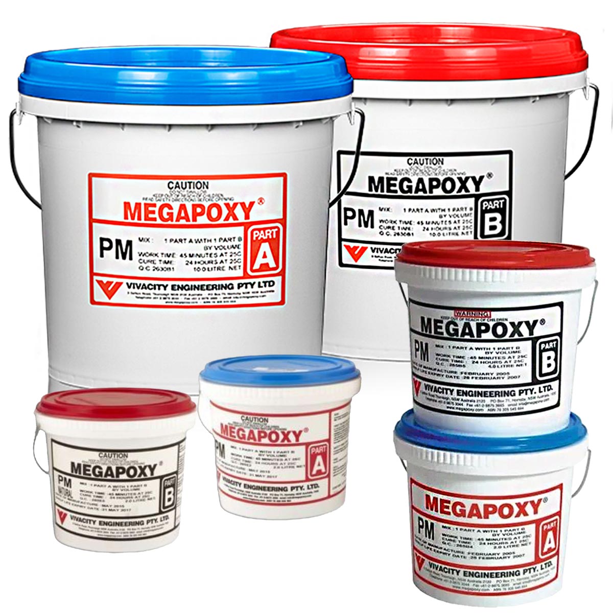چسب سنگ مگاپوکسی استرالیا MEGAPOXY PM