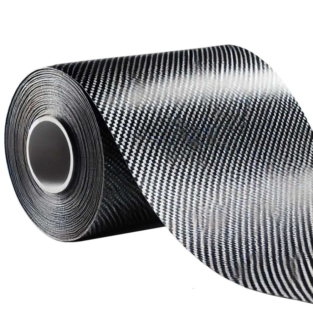 عکس الیاف اف آر پی کربن تک جهته 400 گرمی CFRP UD