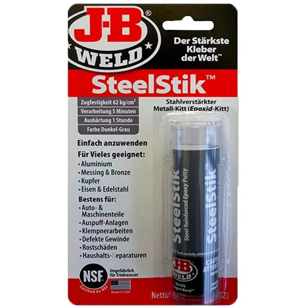 تصویر قلم تعمیراتی پایه فلز جی بی ولد JB-WELD SteelStik