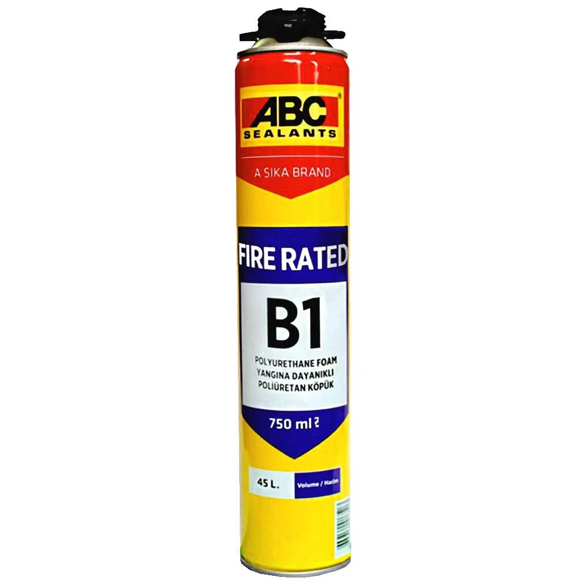 تصاویر اسپری فوم ضد حریق ای بی سی بی وان ABC B1