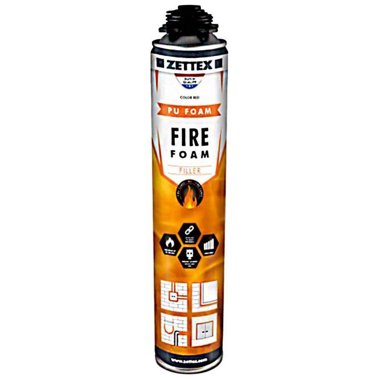 فوم ضد حریق پلی اورتانی زتکس ZETTEX FIRE FOAM