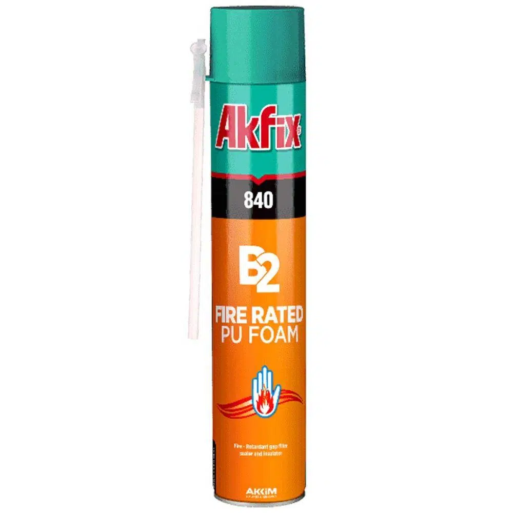 تصاویر اسپری فوم ضد حریق شیلنگی آکفیکس AKFIX 840 B2