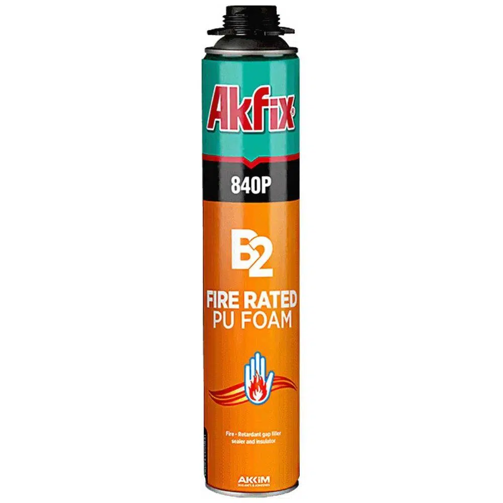 تصاویر اسپری فوم ضد حریق گان‌خور آکفیکس AKFIX 840P B2