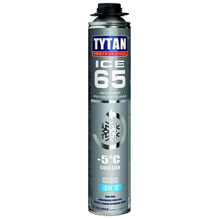 اسپری فوم پلی اورتان زمستانی تایتان TYTAN ICE 65