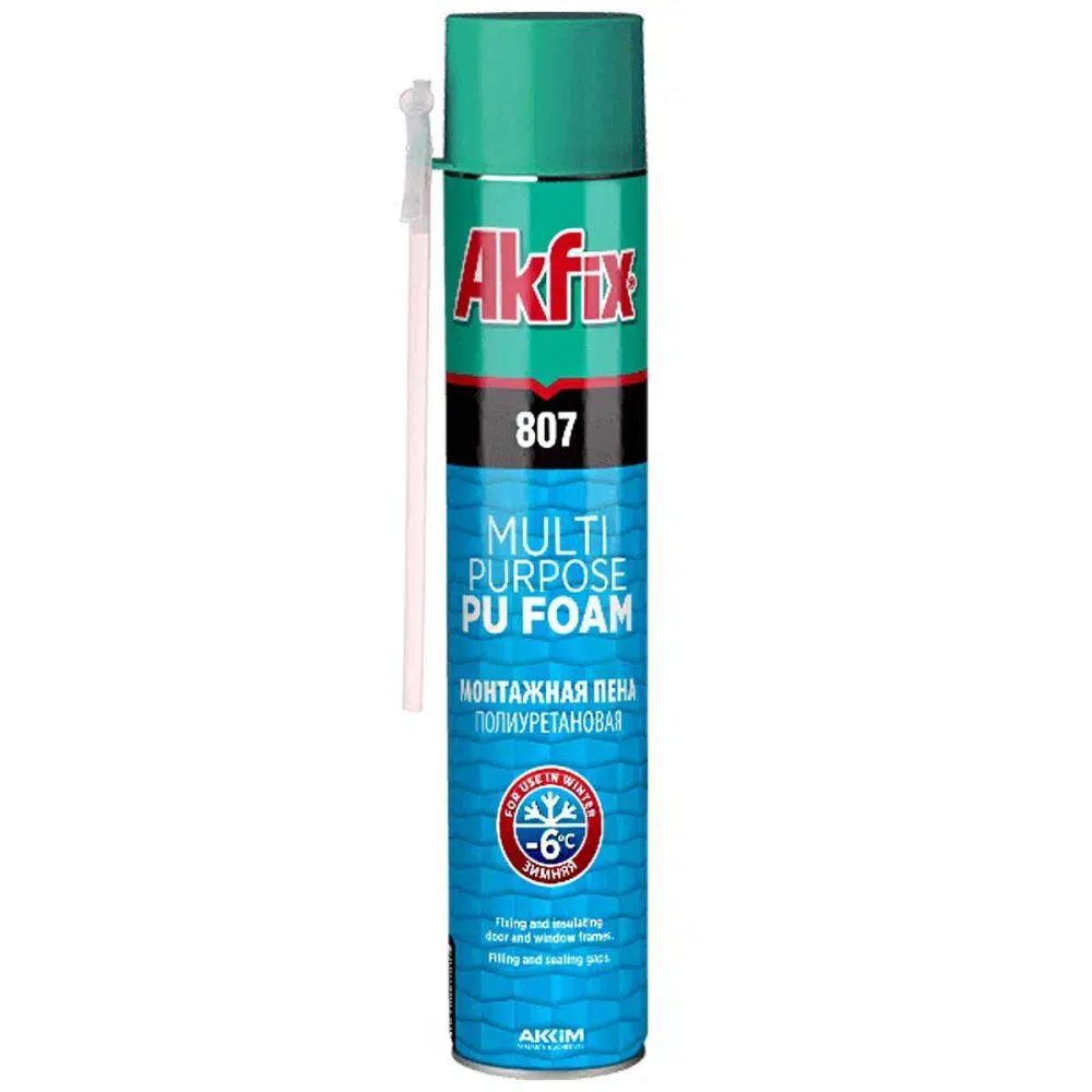 تصاویر اسپری فوم پلی اورتان شیلنگی آکفیکس AKFIX 807