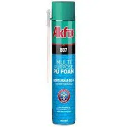 تصاویر اسپری فوم پلی اورتان شیلنگی آکفیکس AKFIX 807