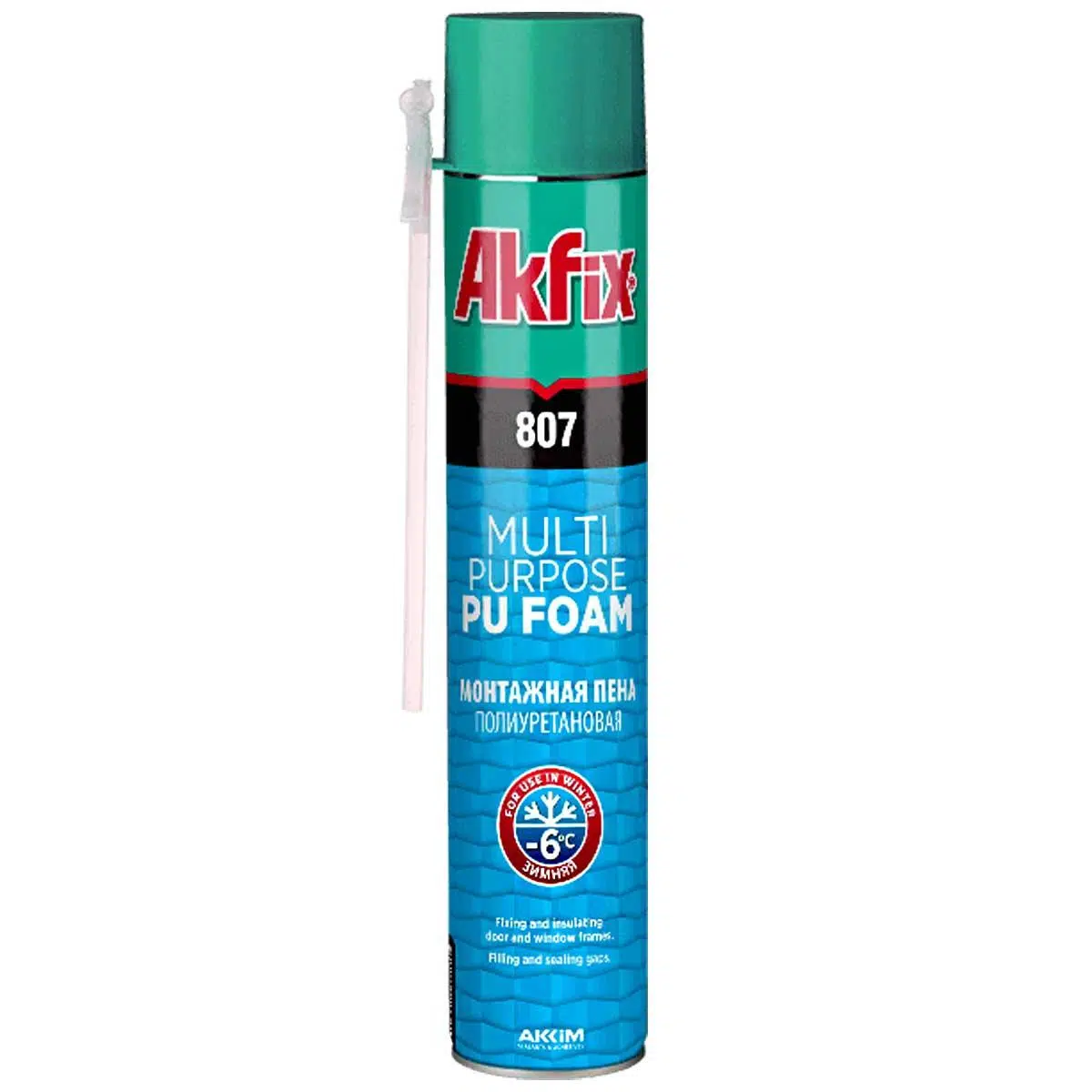 تصاویر اسپری فوم پلی اورتان شیلنگی آکفیکس AKFIX 807