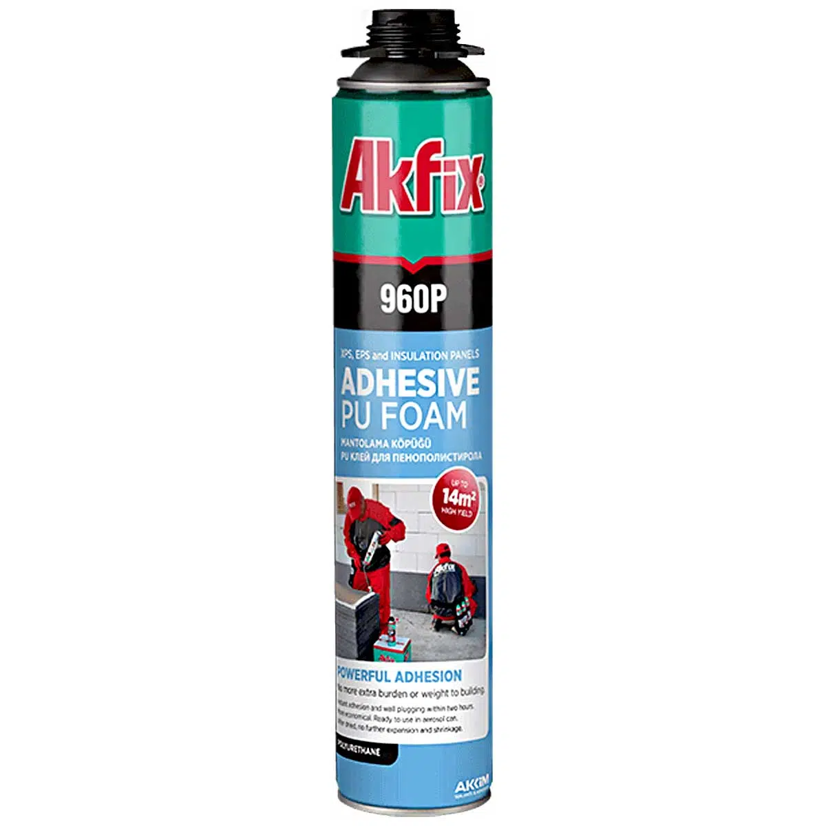تصاویر اسپری فوم چسب پلی اورتان گان خور آکفیکس AKFIX 960P تصاویر اسپری فوم چسب پلی اورتان گان خور آکفیکس AKFIX 960P