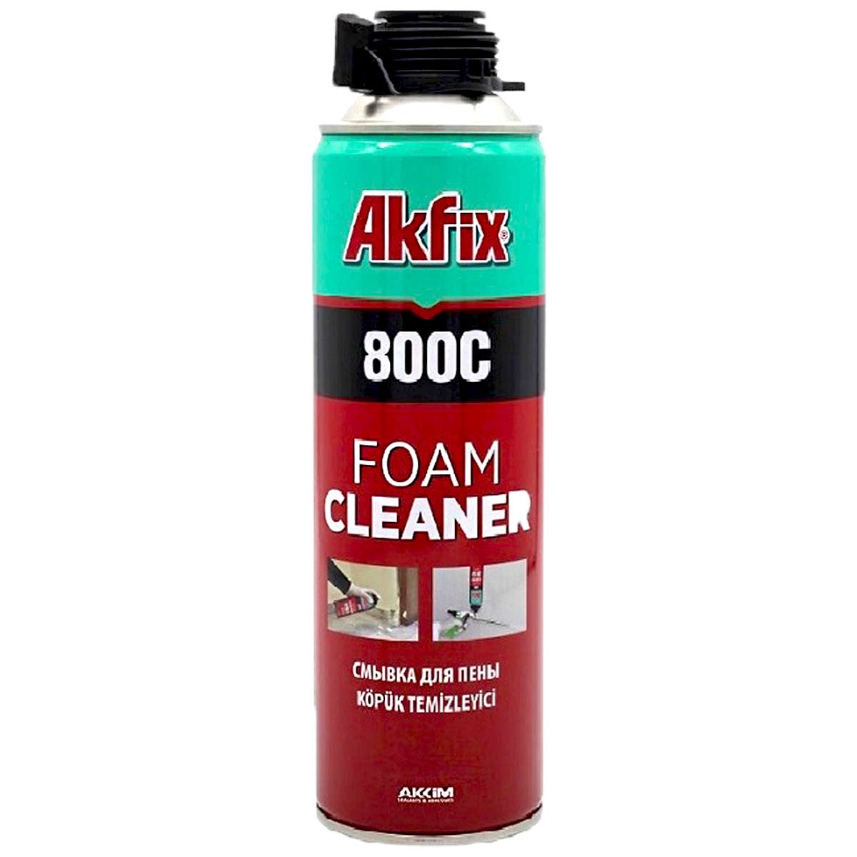 اسپری فوم کلینر آکفیکس AKFIX Foam Cleaner 800C