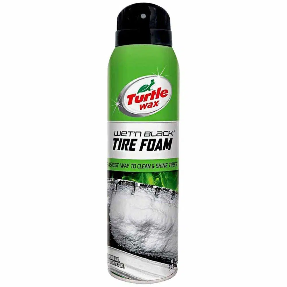 تصویر اسپری فوم براق کننده لاستیک ترتل واکس TURTLE WAX T-49R1