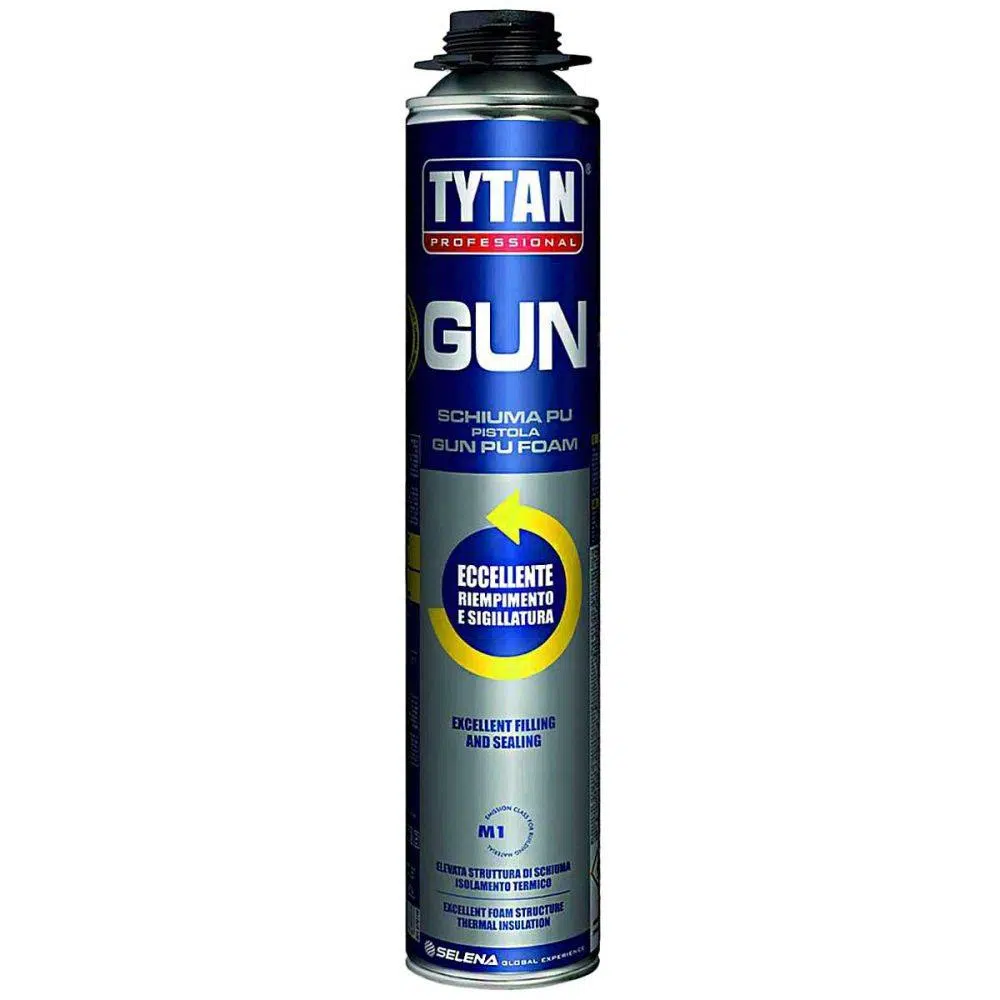 تصویر اسپری فوم پلی اورتان درزگیر تایتان GUN PU FOAM