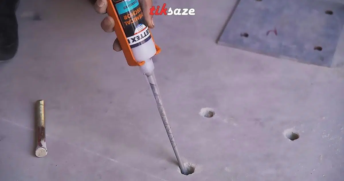 تصویر خرید چسب کاشت میلگرد زتکس ZETTEX
