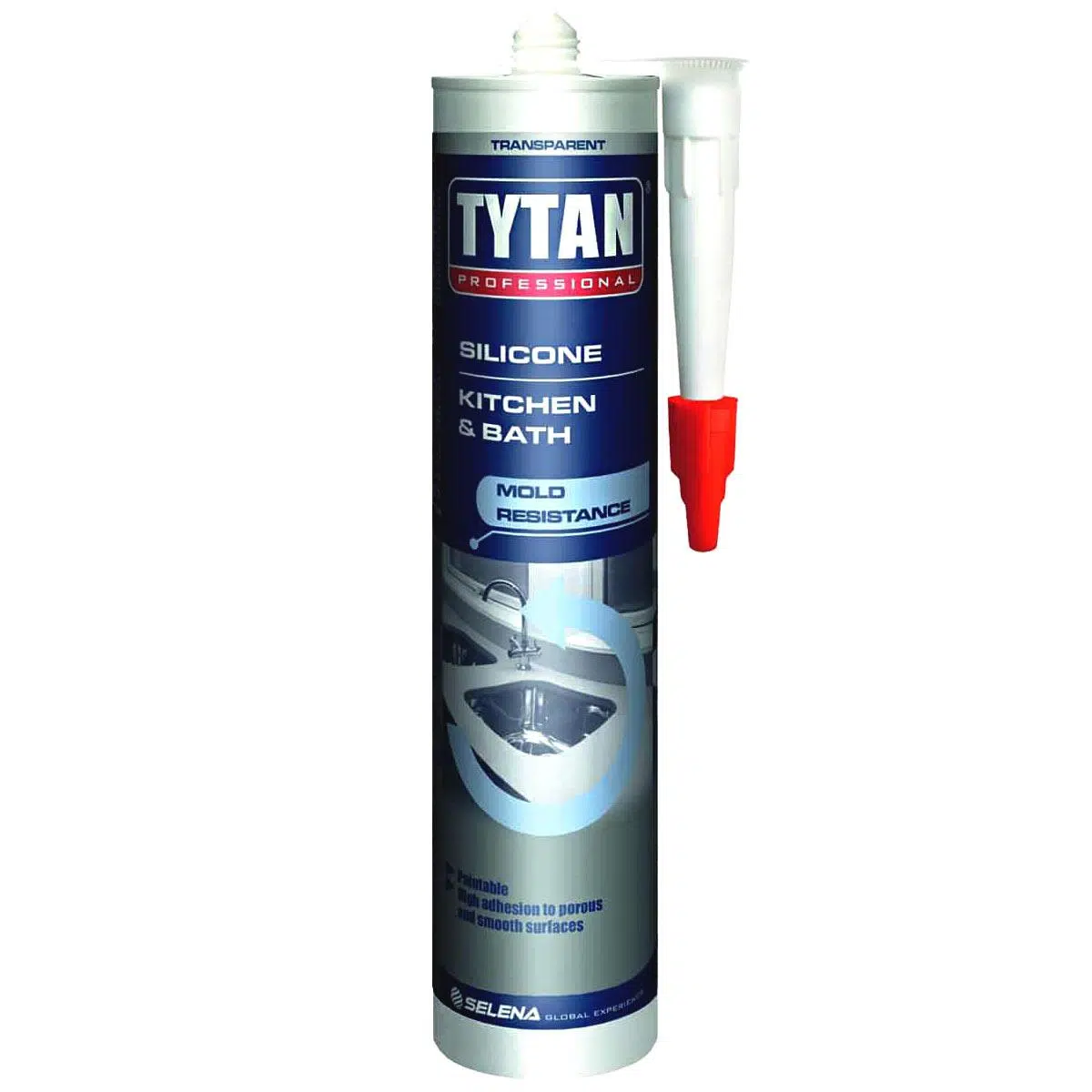 تصویر درزگیر آکریلیک حمام و آشپزخانه تایتان TYTAN SILICONE BATH
